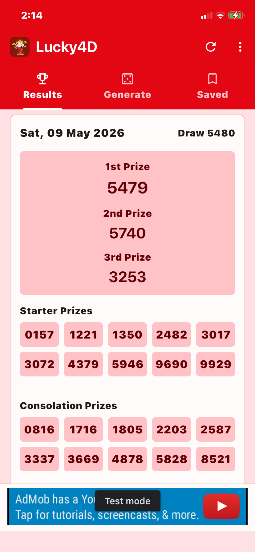 Lucky 4D screenshot 1