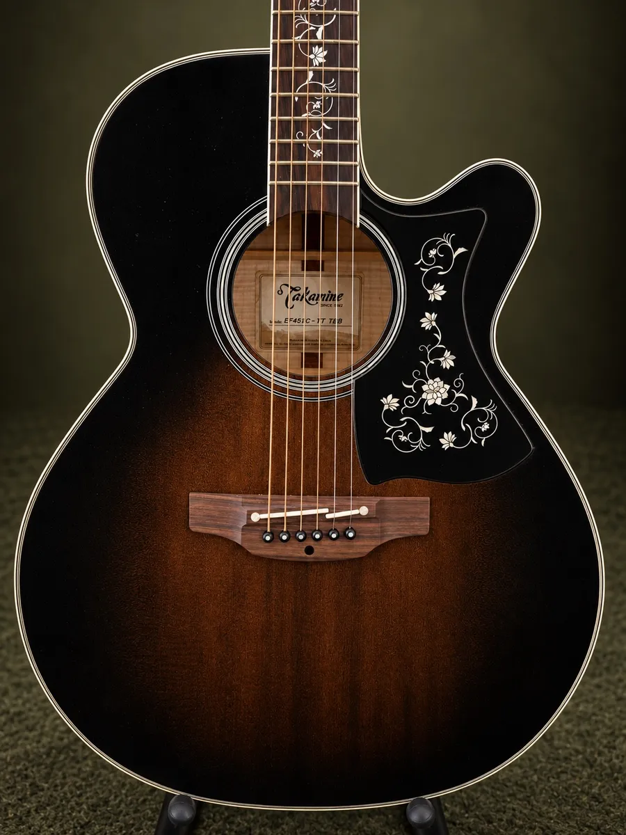 TAKAMINE EF450C-TT TBB  (thermal Top)  NOVO — foto 3 de 7