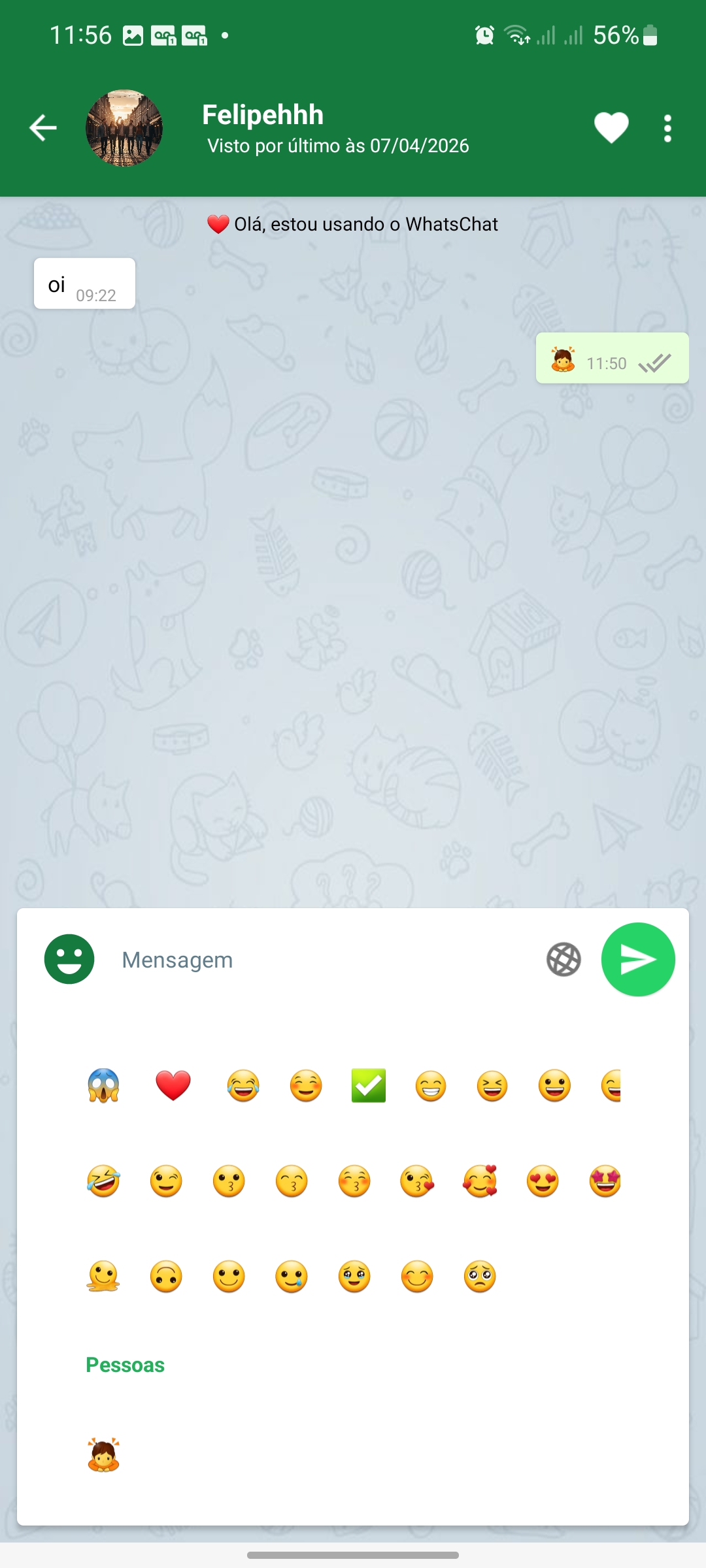 WhatsChat (Meta) — Screenshot 1