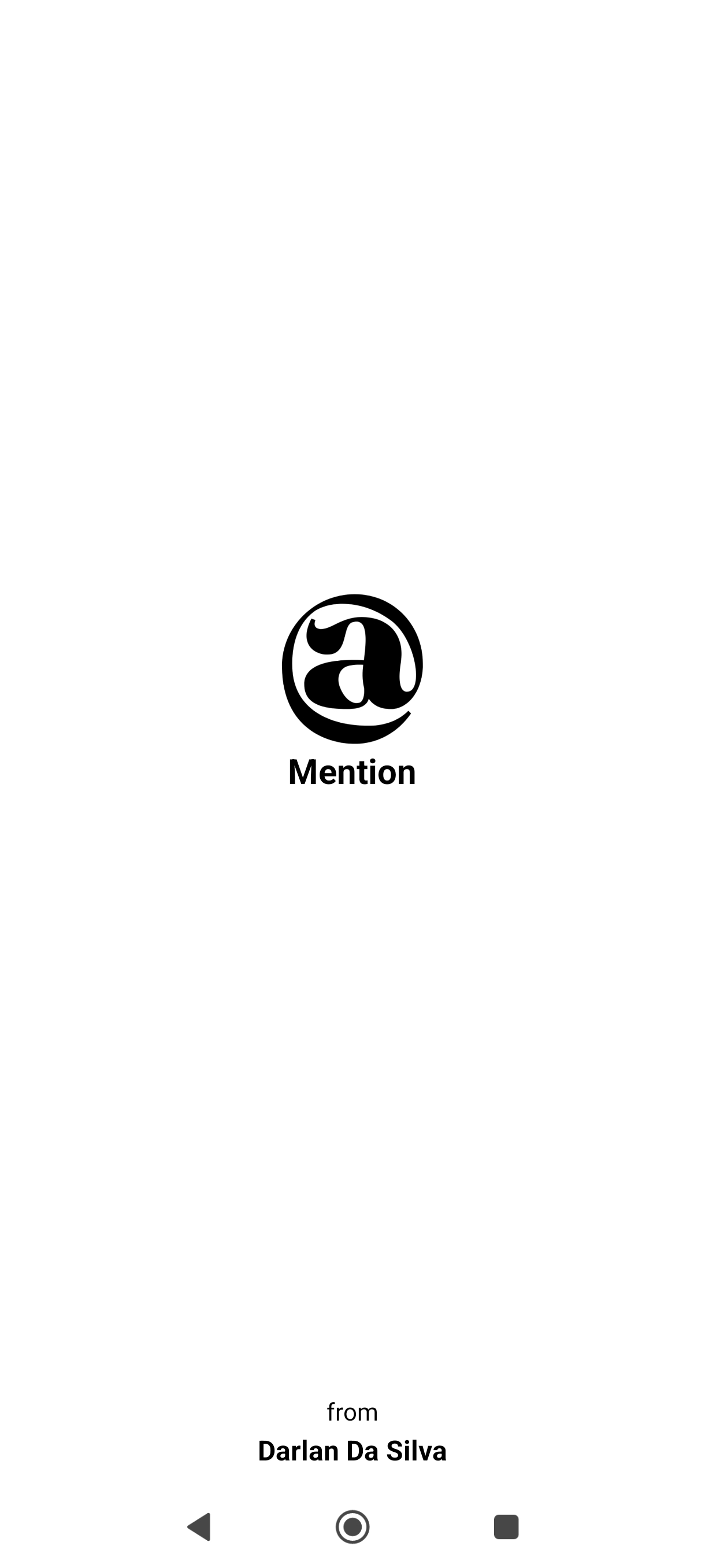 Mention — Screenshot 1
