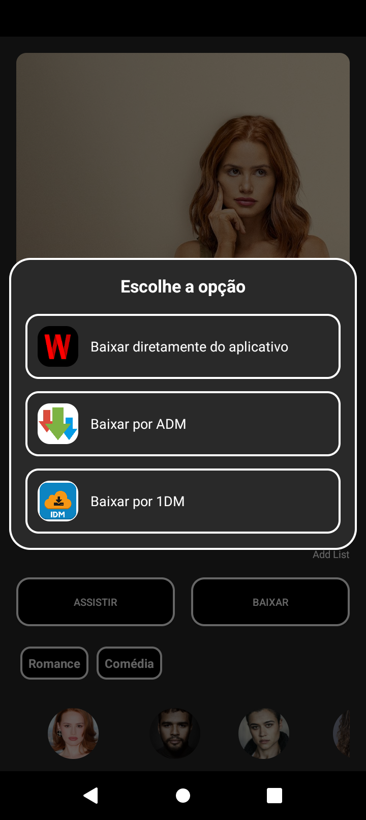 WebCineTime — Screenshot 2