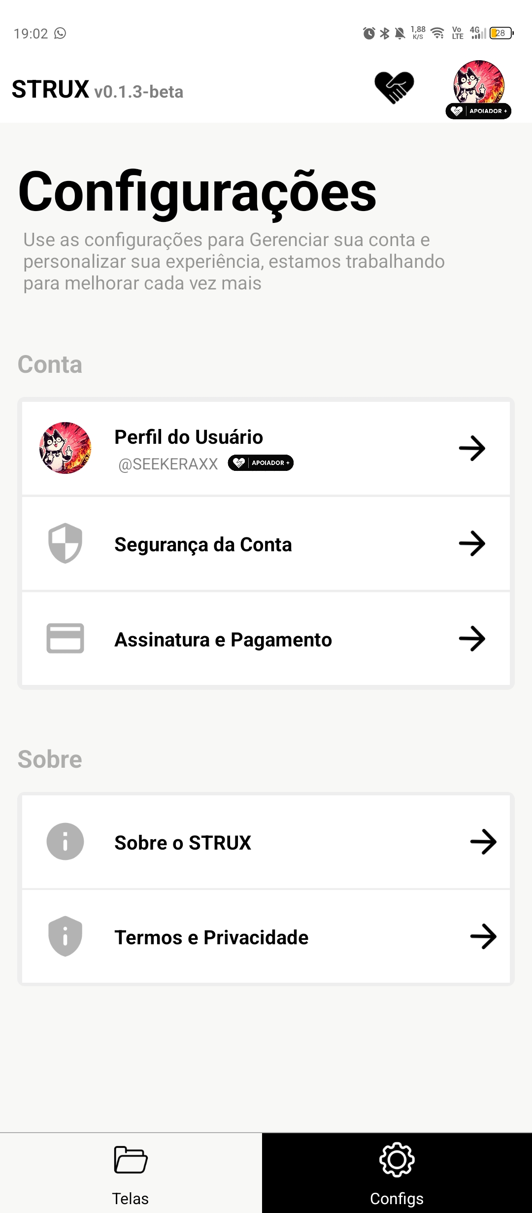 STRUX CC26 — Screenshot 3