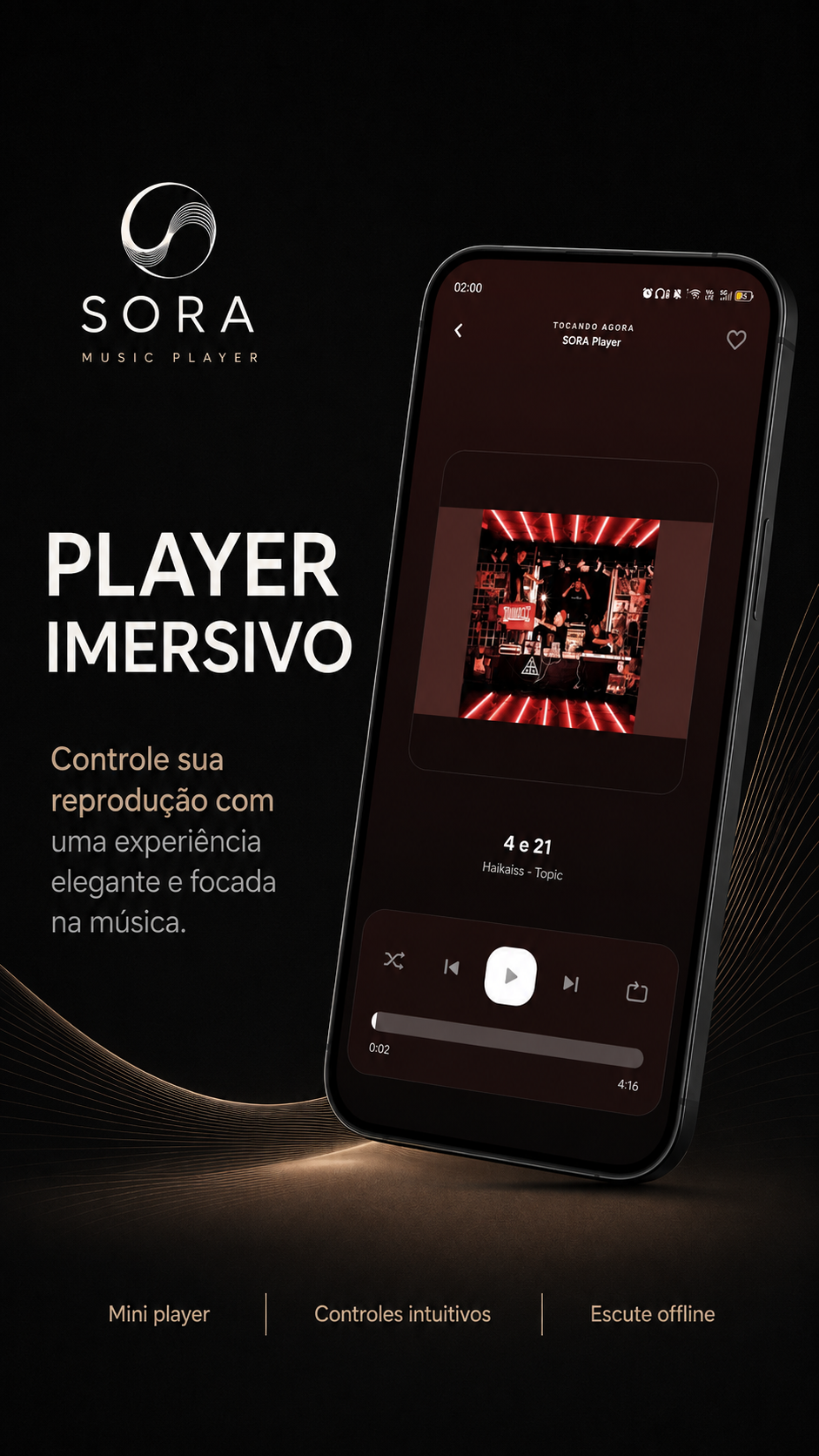 SORA Music Player — Screenshot 1