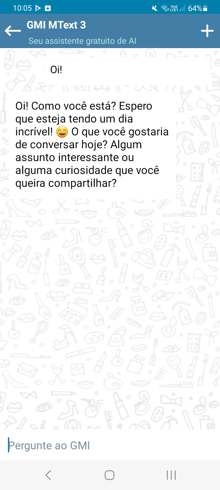 ChatGMI: Fale quando quiser — Screenshot 3
