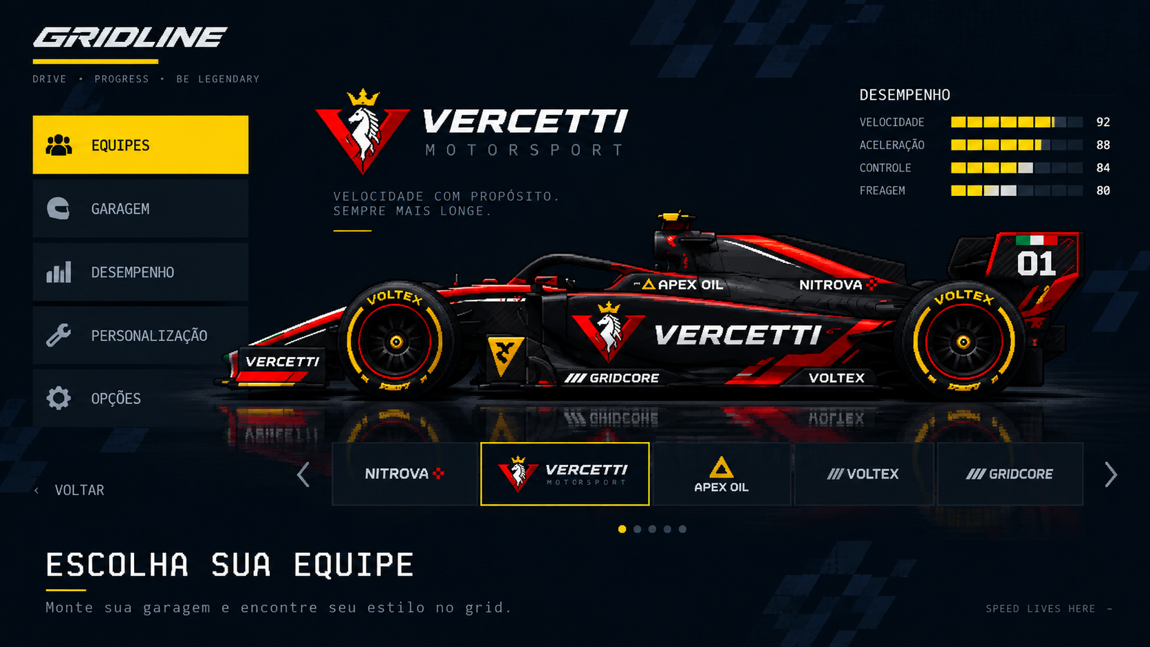Gridline Motorsport — Screenshot 2