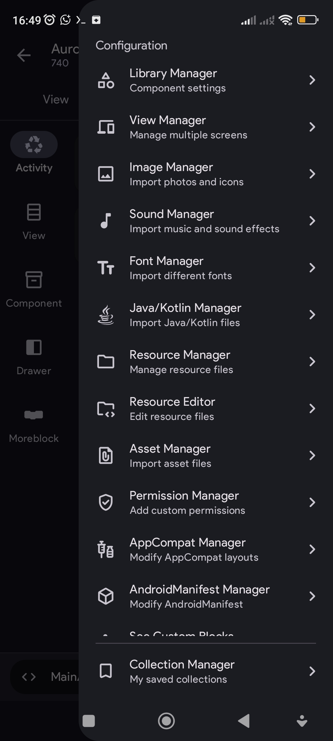 Sketchware Pro vv7.0.0-beta1 APK Mod Pro Desbloqueado  — Screenshot 2