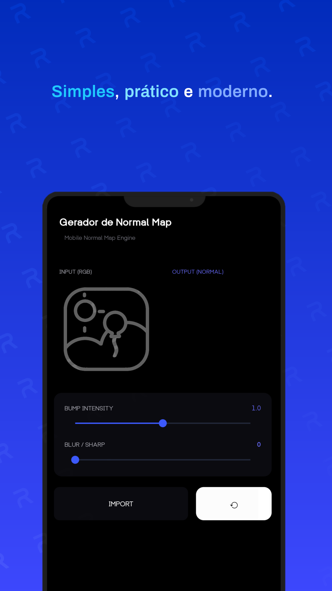 NMapy3D: Normal Map Generator — Screenshot 1
