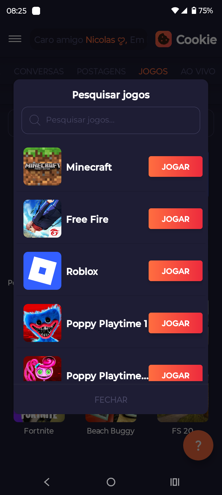 Cookie • A Rede Social — Screenshot 6