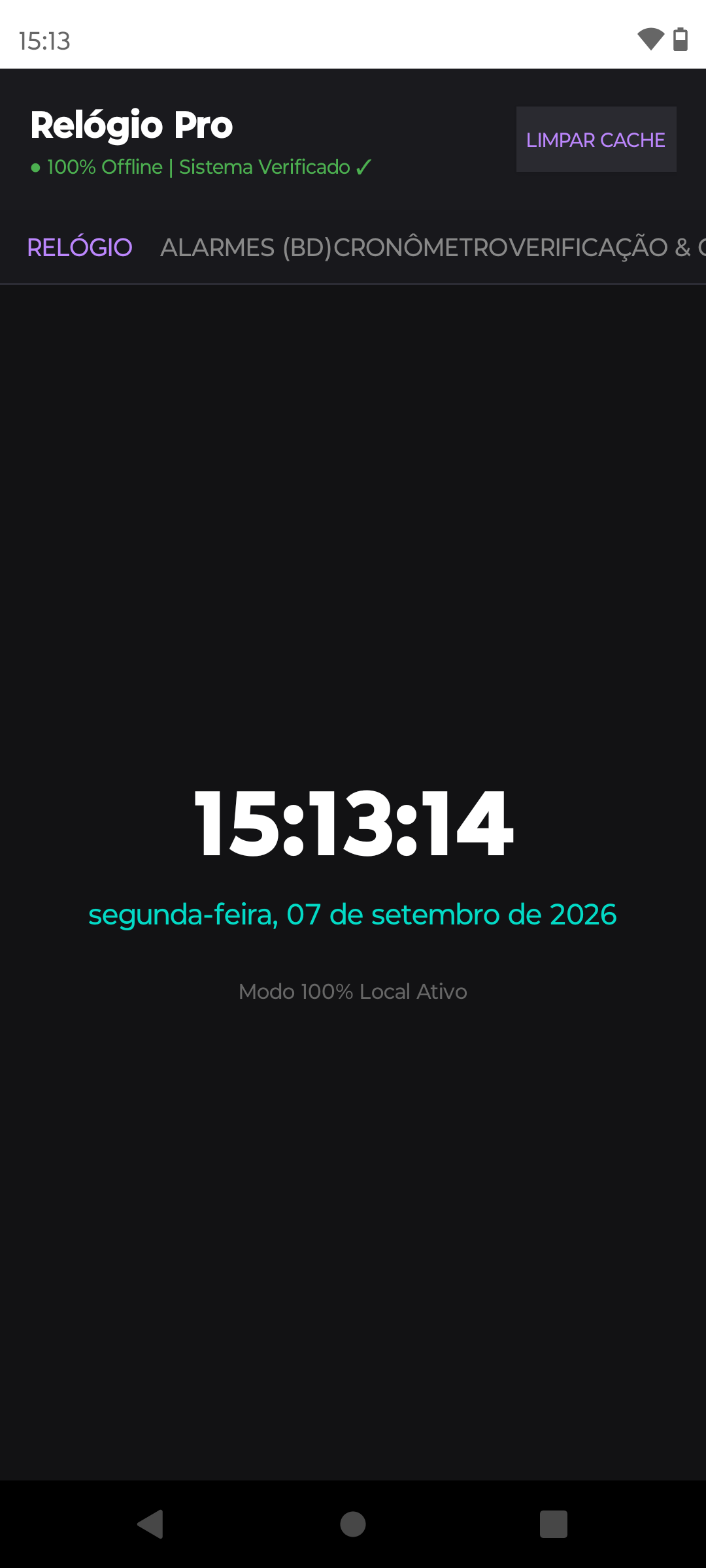 Relógio app do seu dia dia  — Screenshot 3