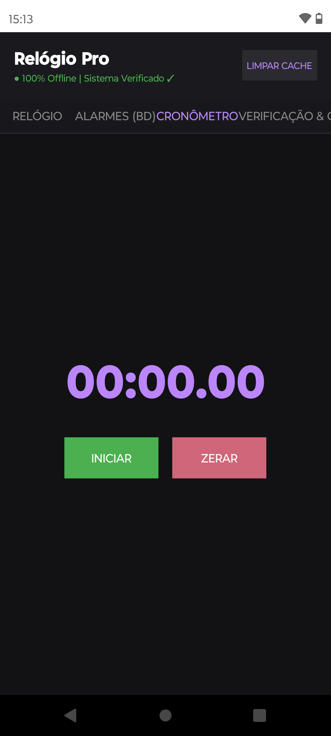Relógio app do seu dia dia  — Screenshot 1