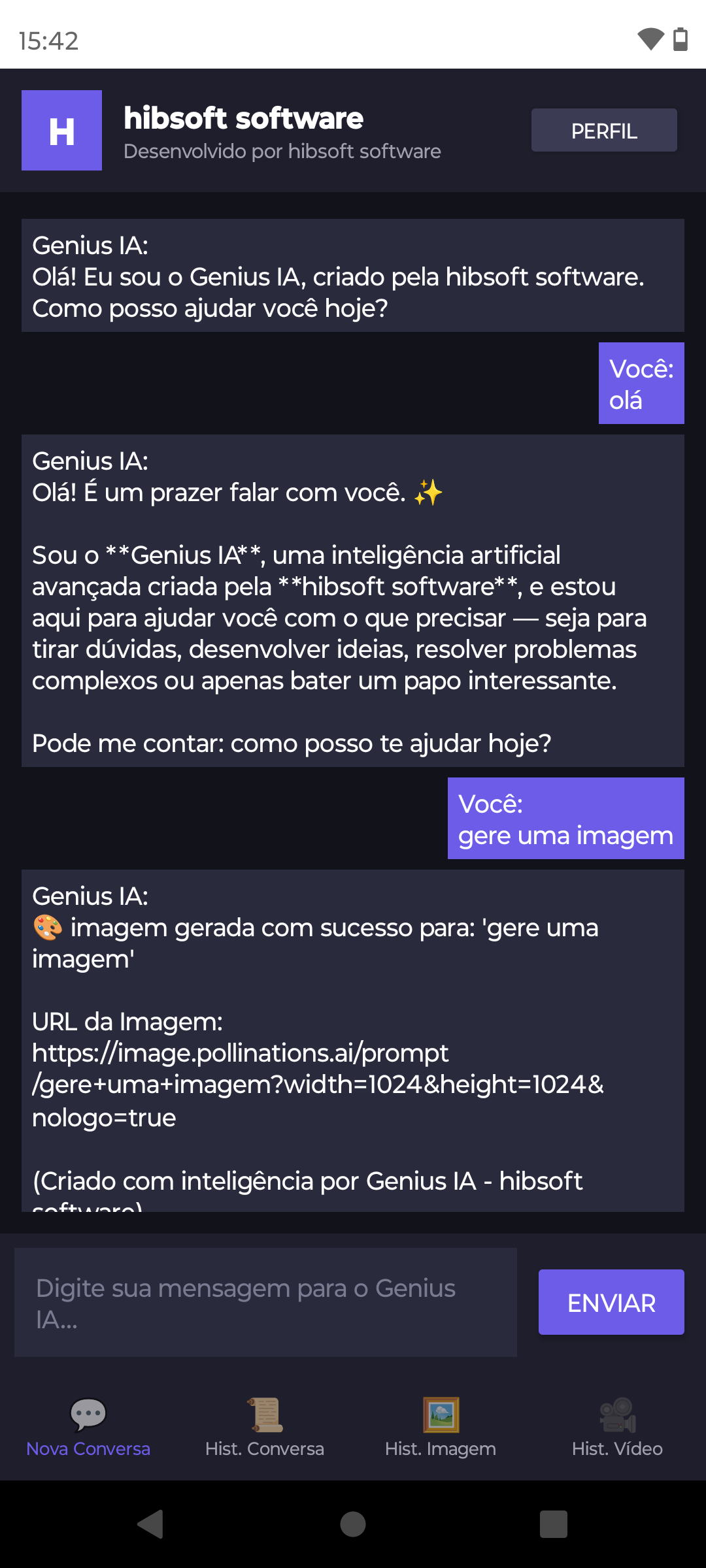 Genius IA sua inteligência artificial para tudo  — Screenshot 3