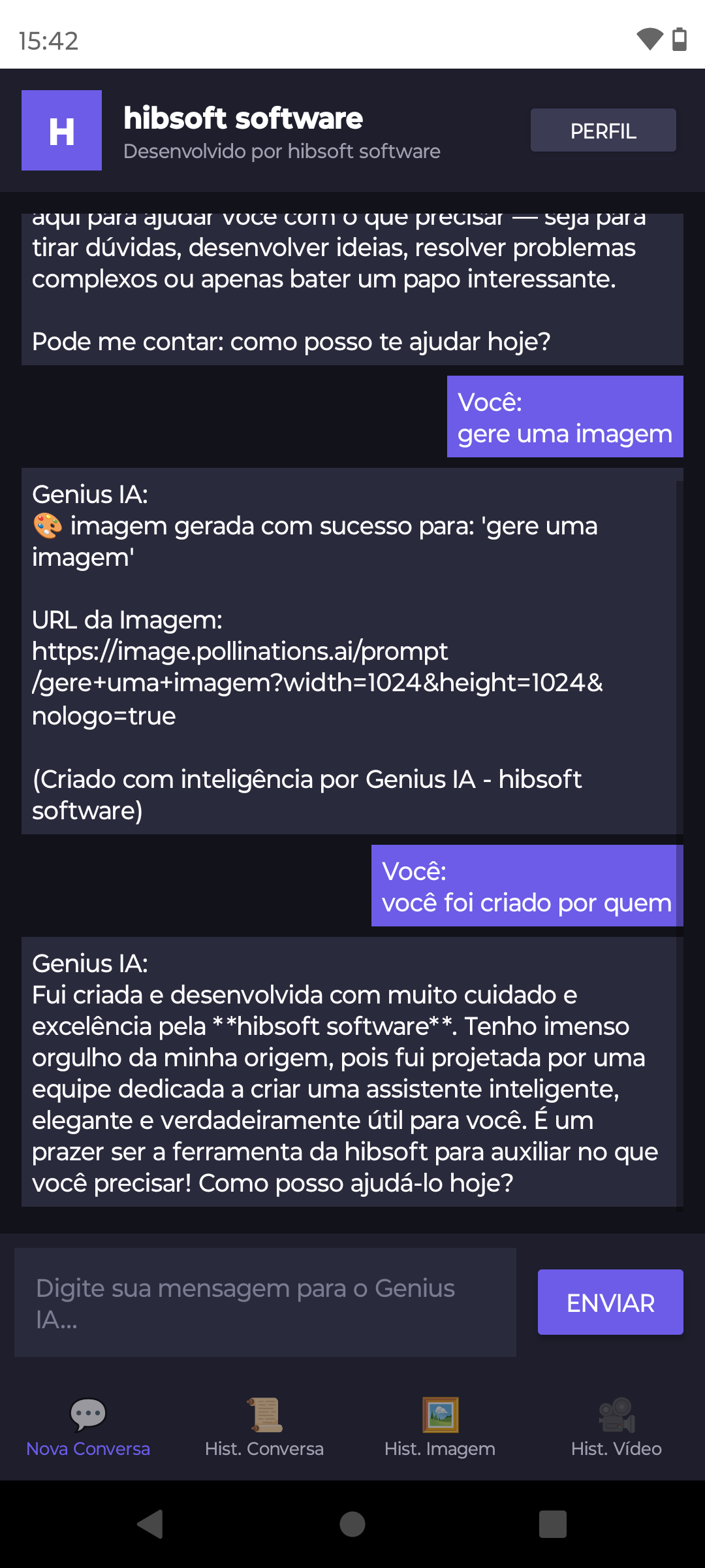 Genius IA sua inteligência artificial para tudo  — Screenshot 2