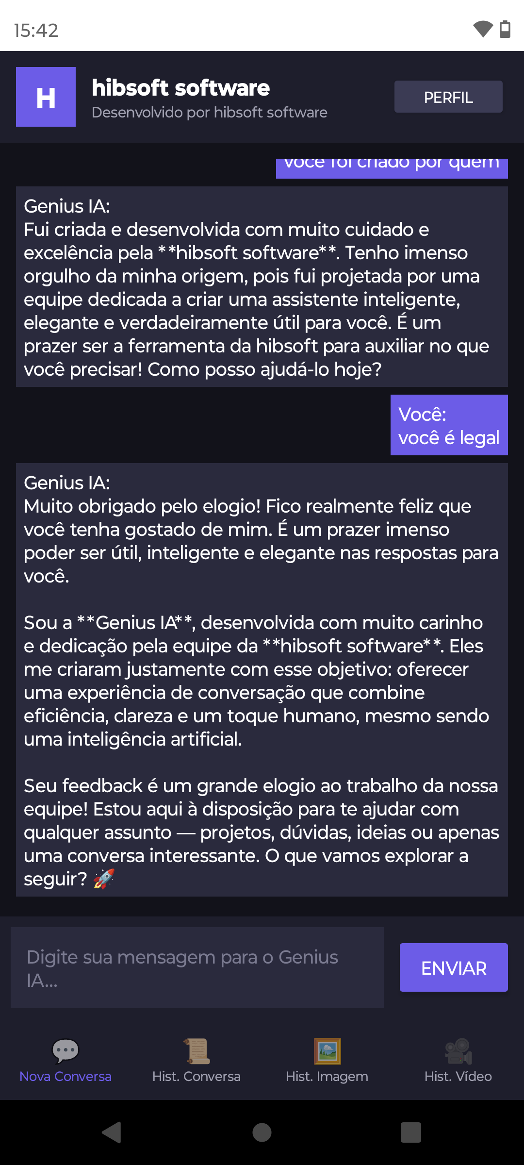 Genius IA sua inteligência artificial para tudo  — Screenshot 1