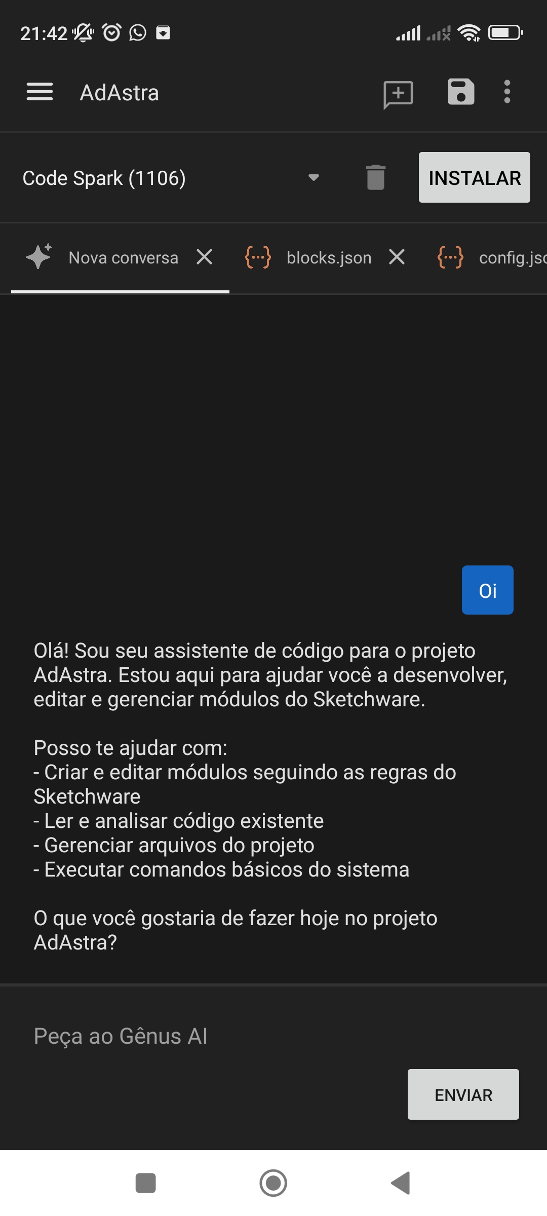 Code Spark - IA code Assistant — Screenshot 3