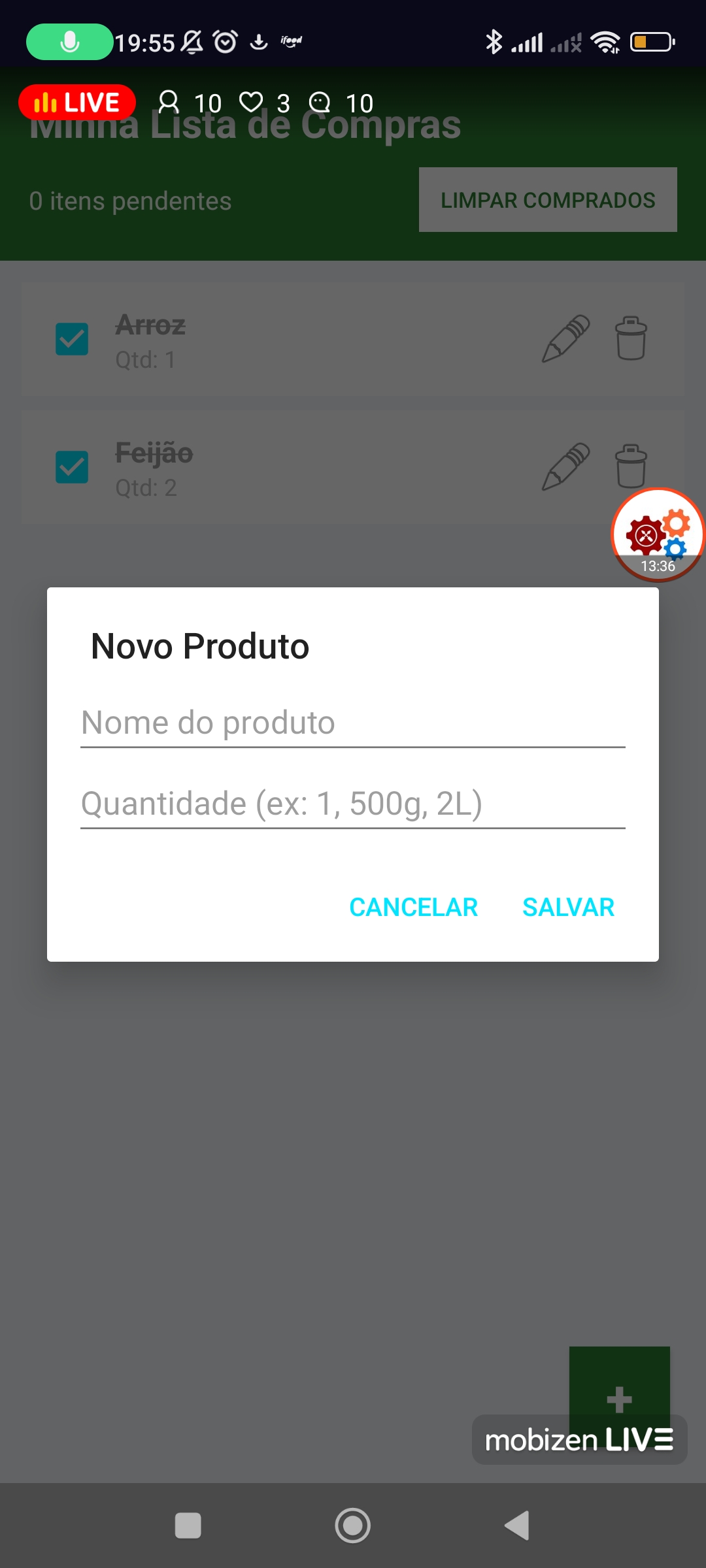Lista de compras  — Screenshot 2
