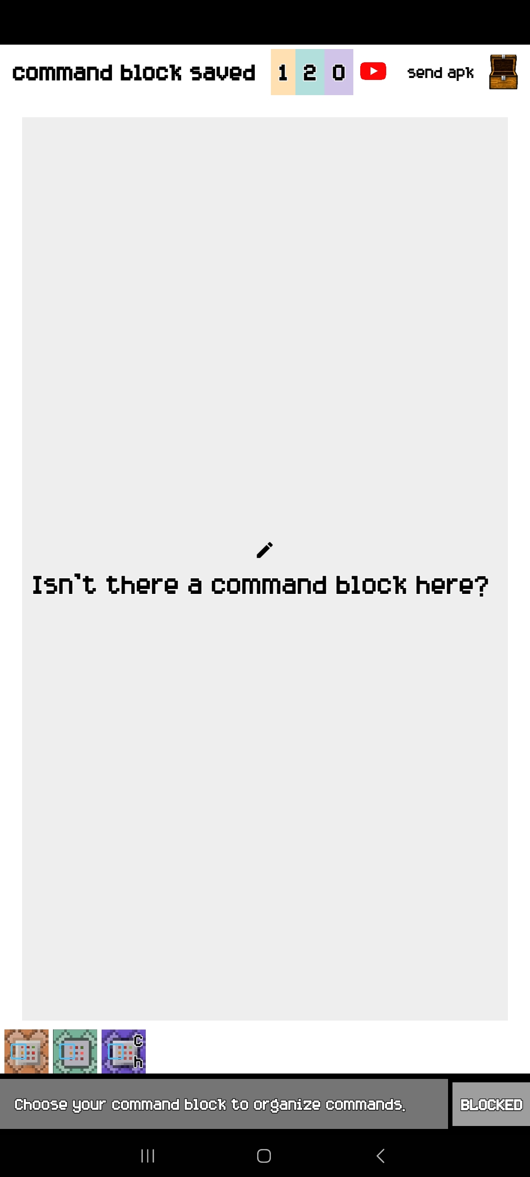 Command block — Screenshot 5