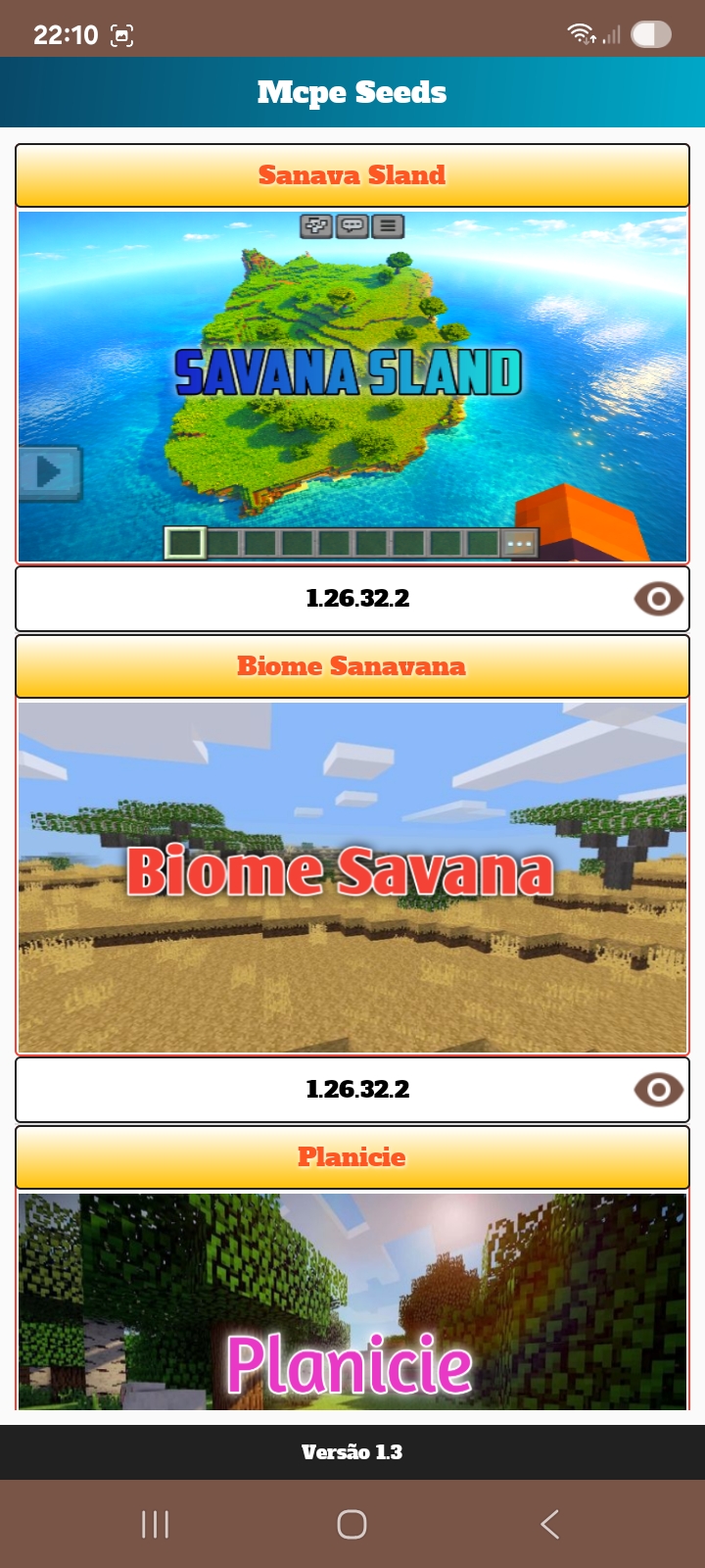 Mcpe Seeds — Screenshot 2