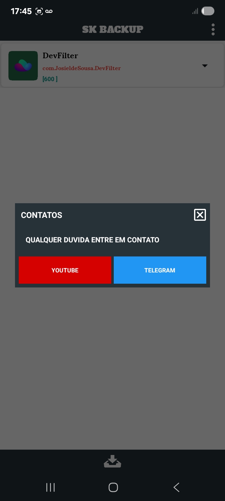 SK Backup — Screenshot 2