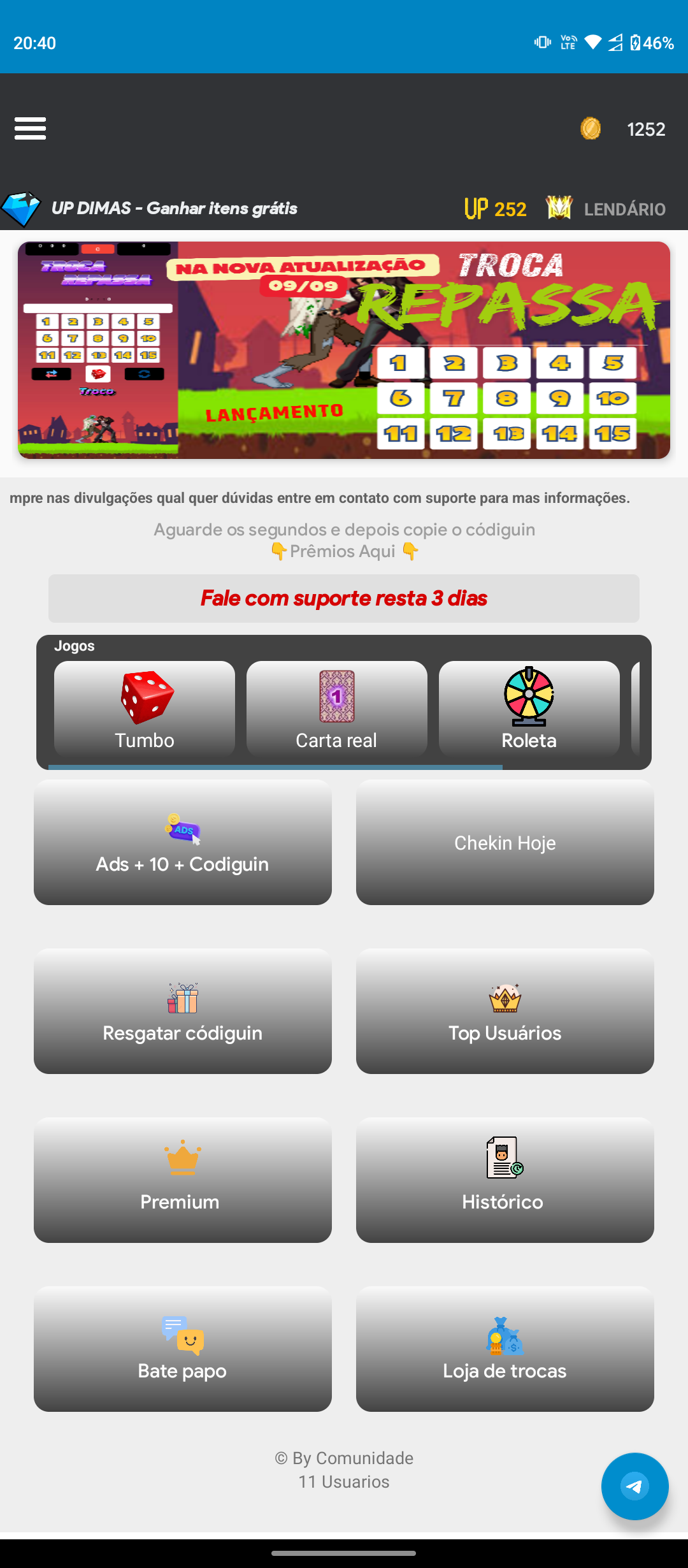 UP DIMAS v2.1 APK Mod Desbloqueado  — Screenshot 3