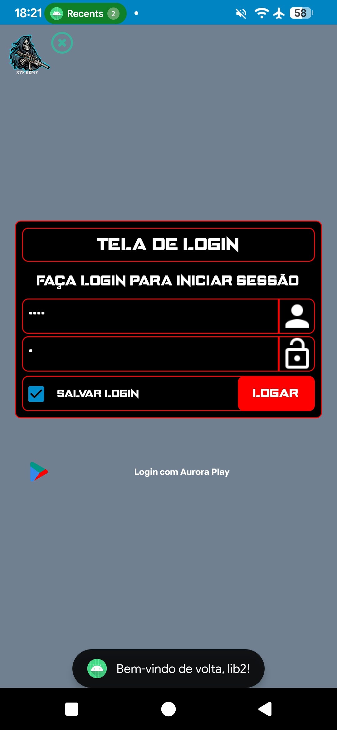 Painel External Stp Root — Screenshot 2