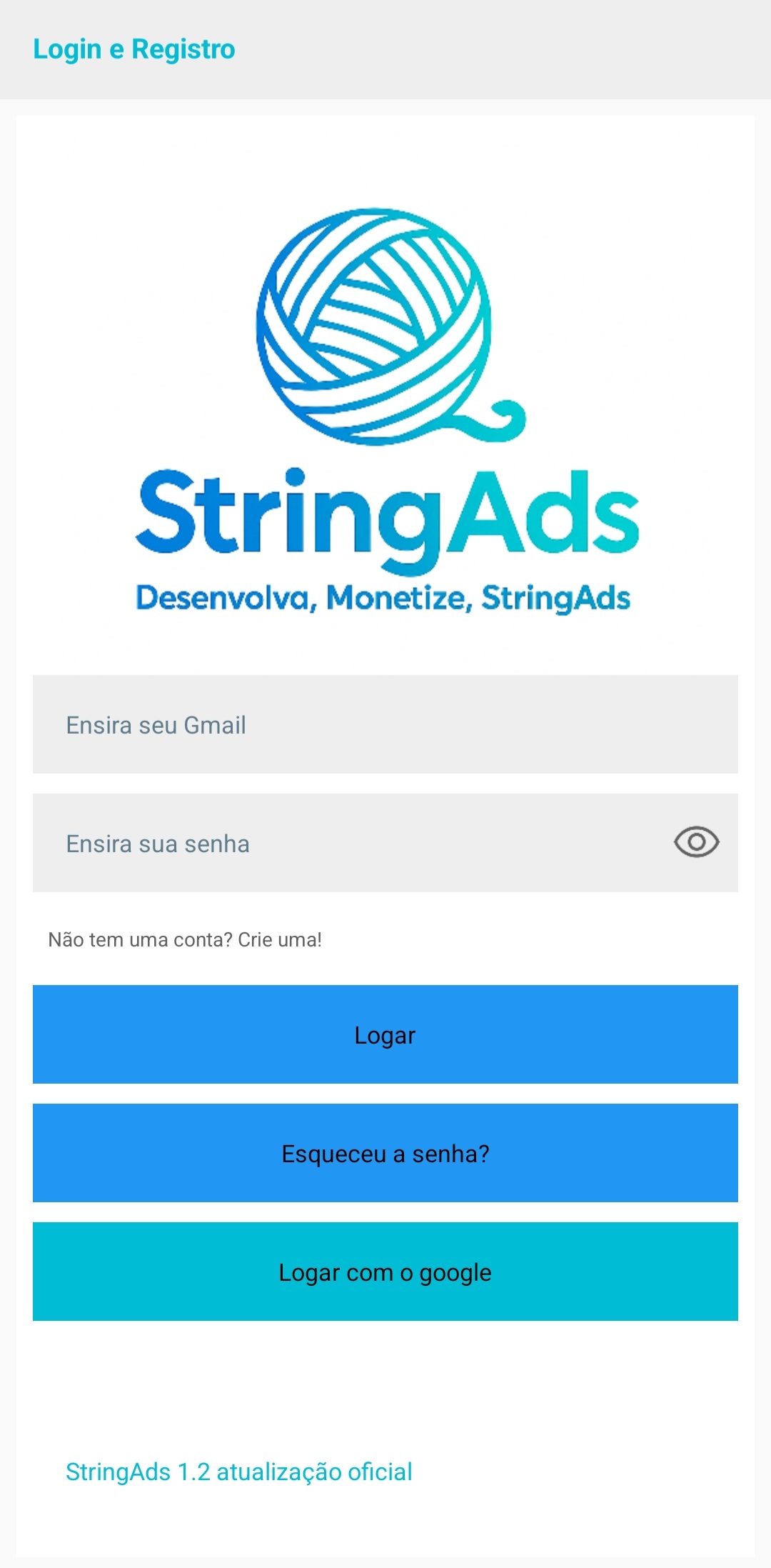 StringAds — Screenshot 1