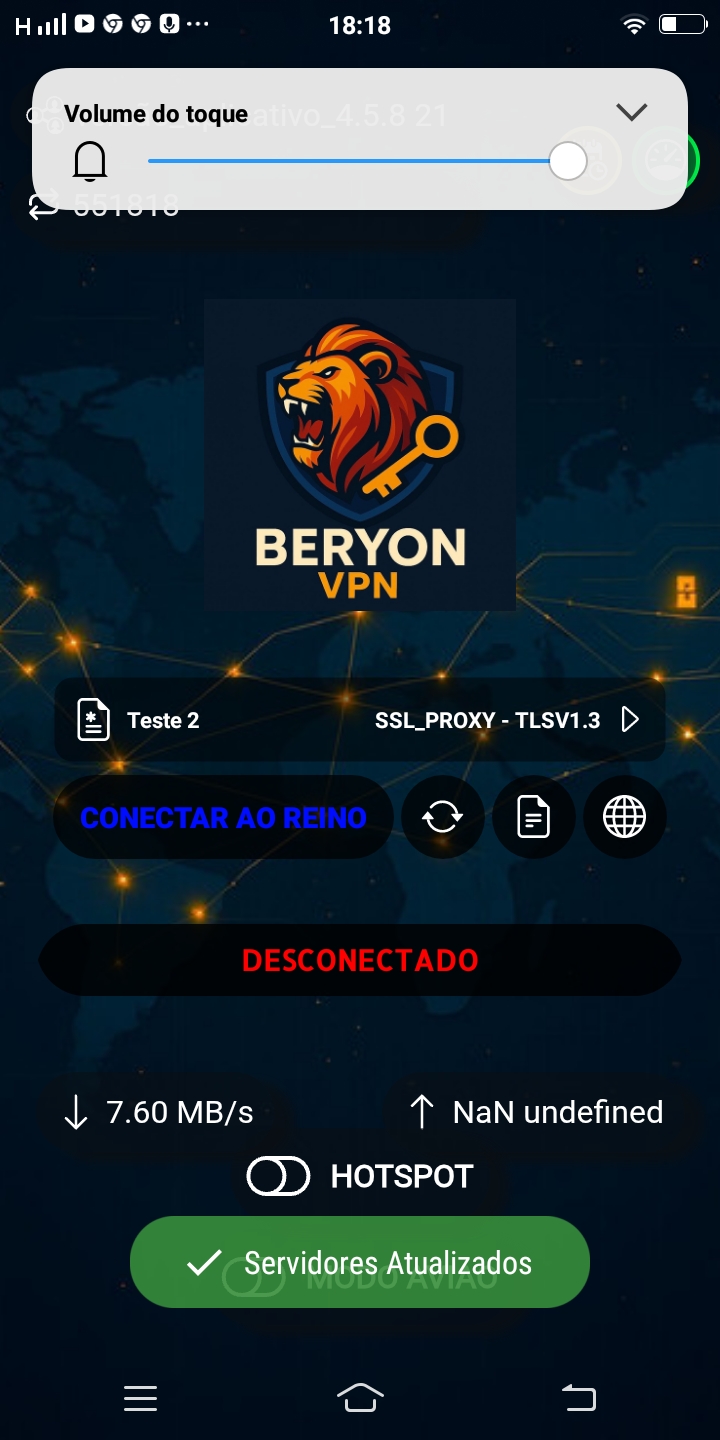 Beryon Vpn  — Screenshot 1