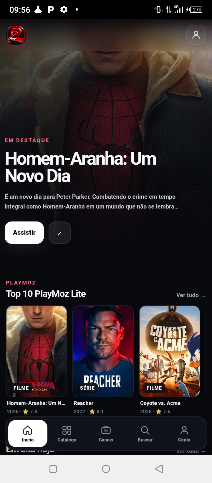 PlayMoz Lite — Screenshot 1