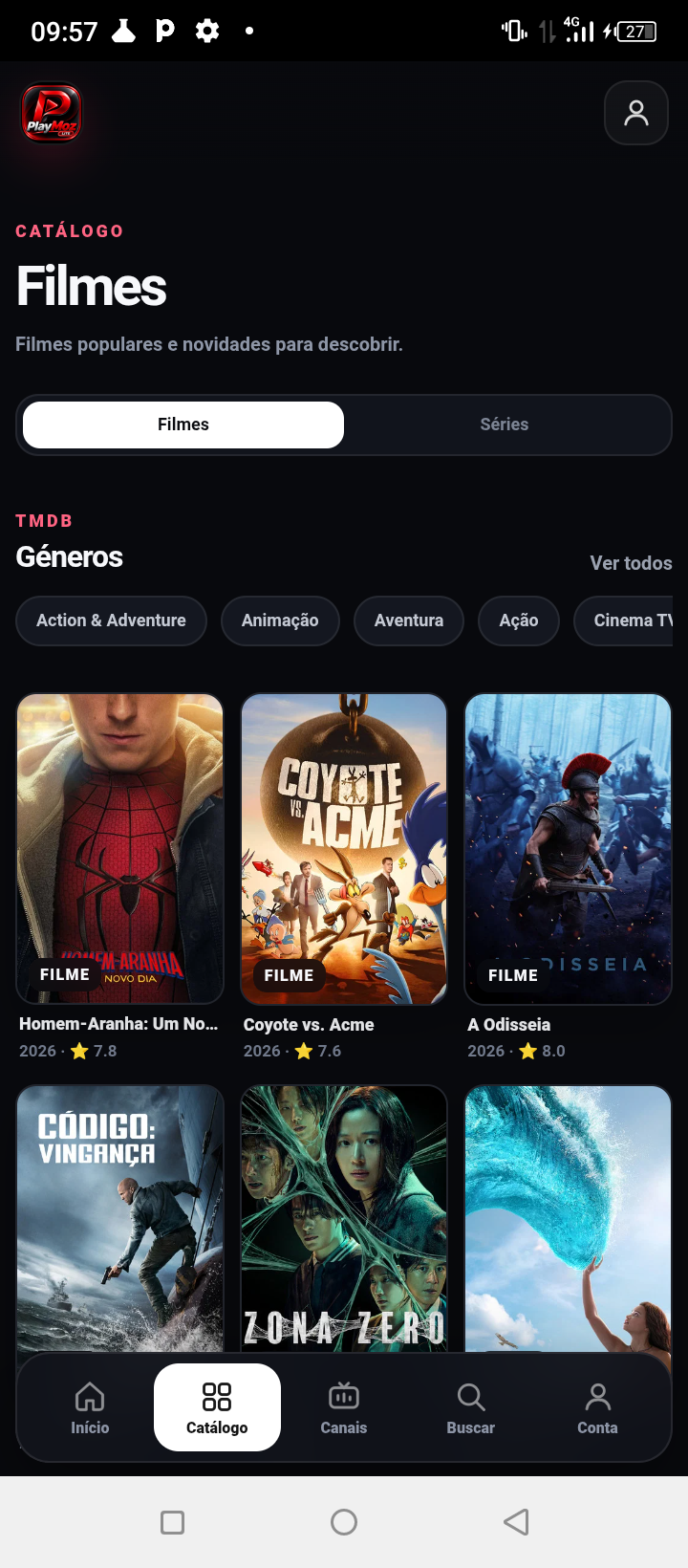 PlayMoz Lite — Screenshot 2