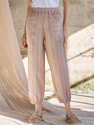 Striped Resort Pants in category womenBottom