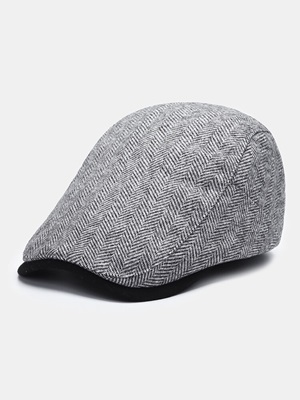 Herringbone Newsboy Cap in category accessories