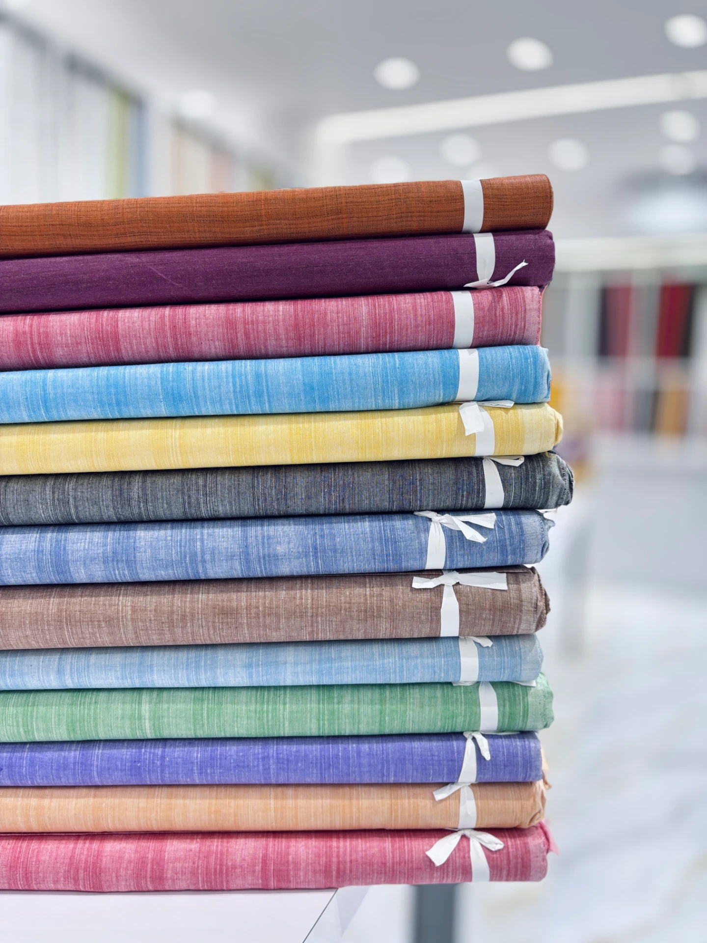 Handloom Khadi Cotton Broad  Design Lining Chat