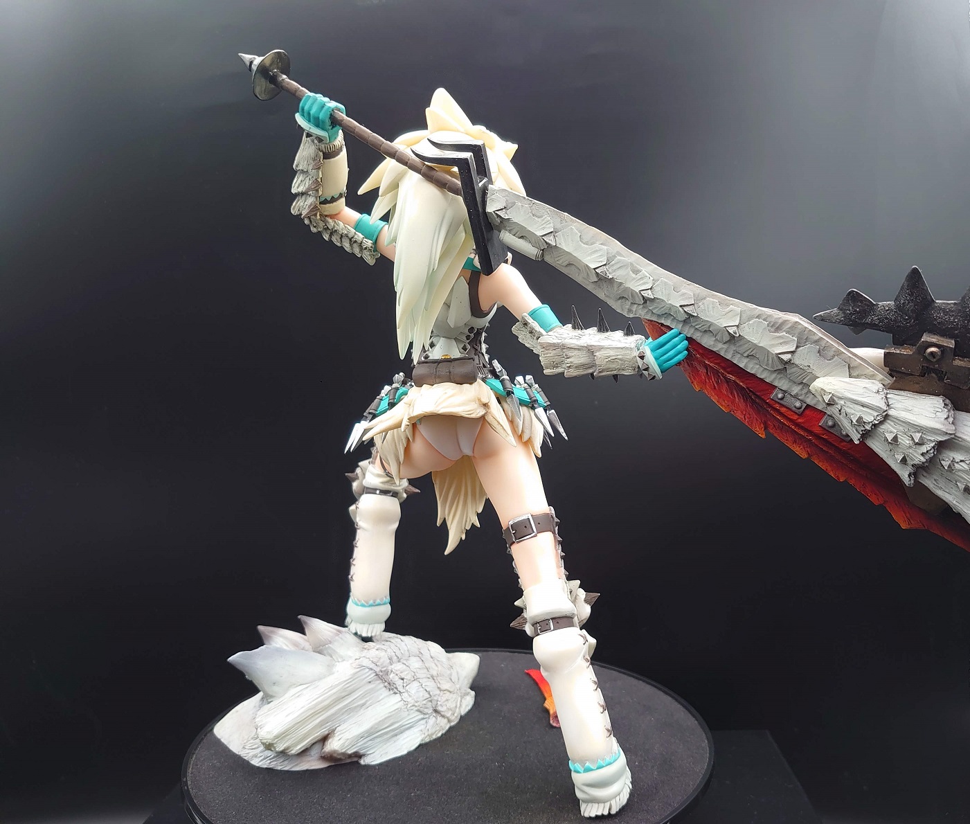 1/8 魔物獵人 冰牙龍裝備-斬擊斧版 2