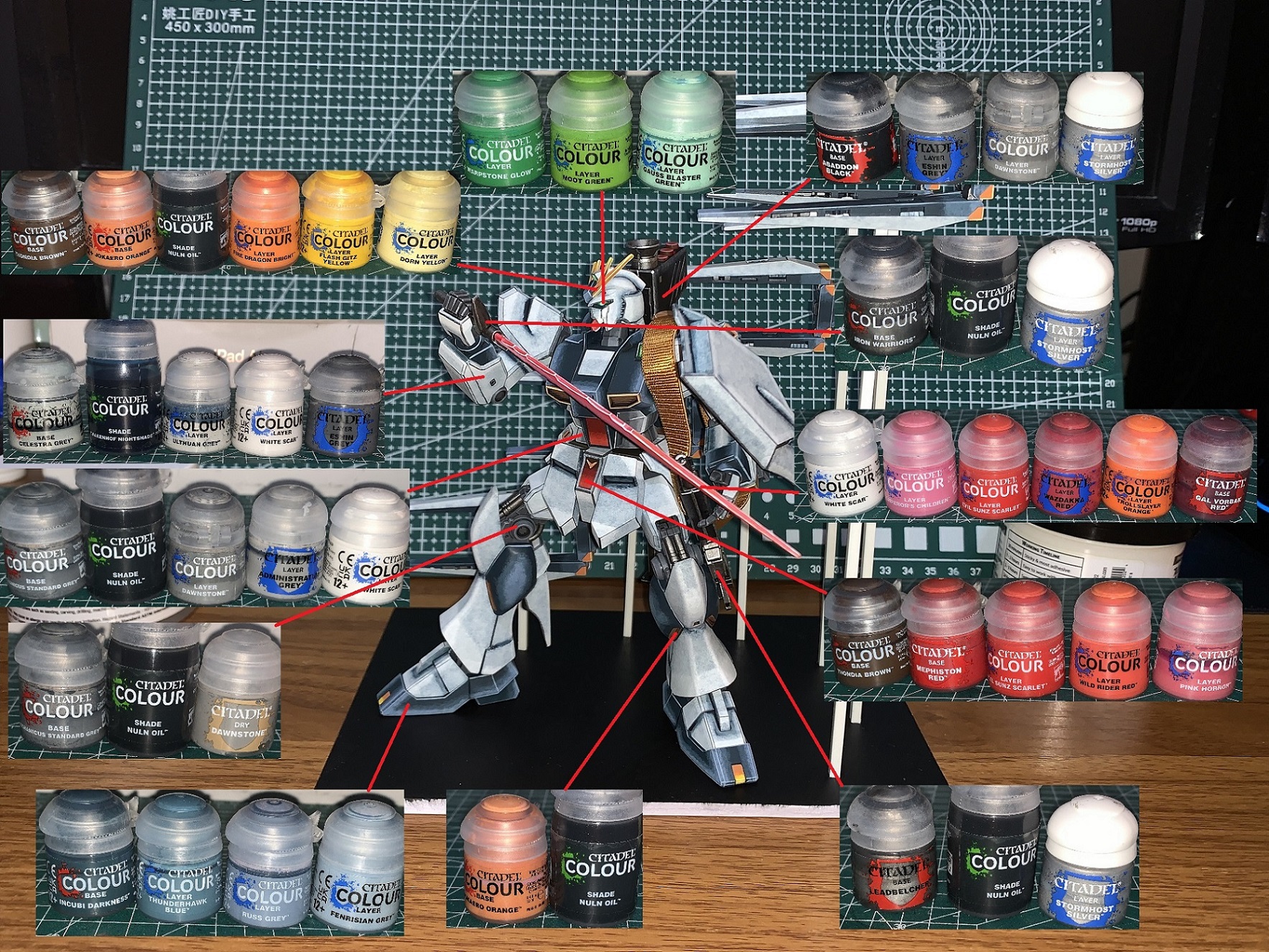 HG ν GUNDAM WITH GRIM DARK 3
