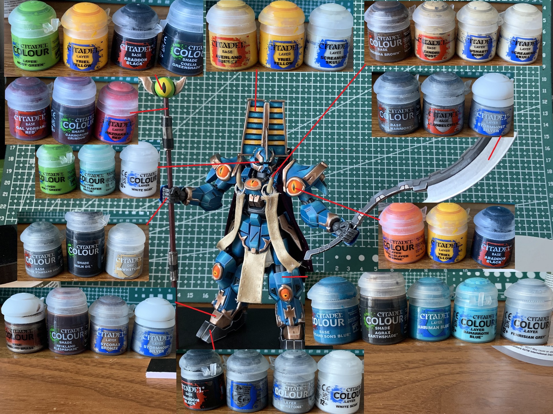 HG Space Jahannam with Thousand Sons Sorcerer of Warhammer 5
