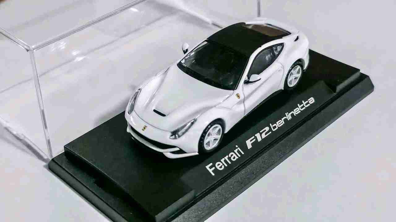 Colourful Model Ferrari F12 Berlinetta
