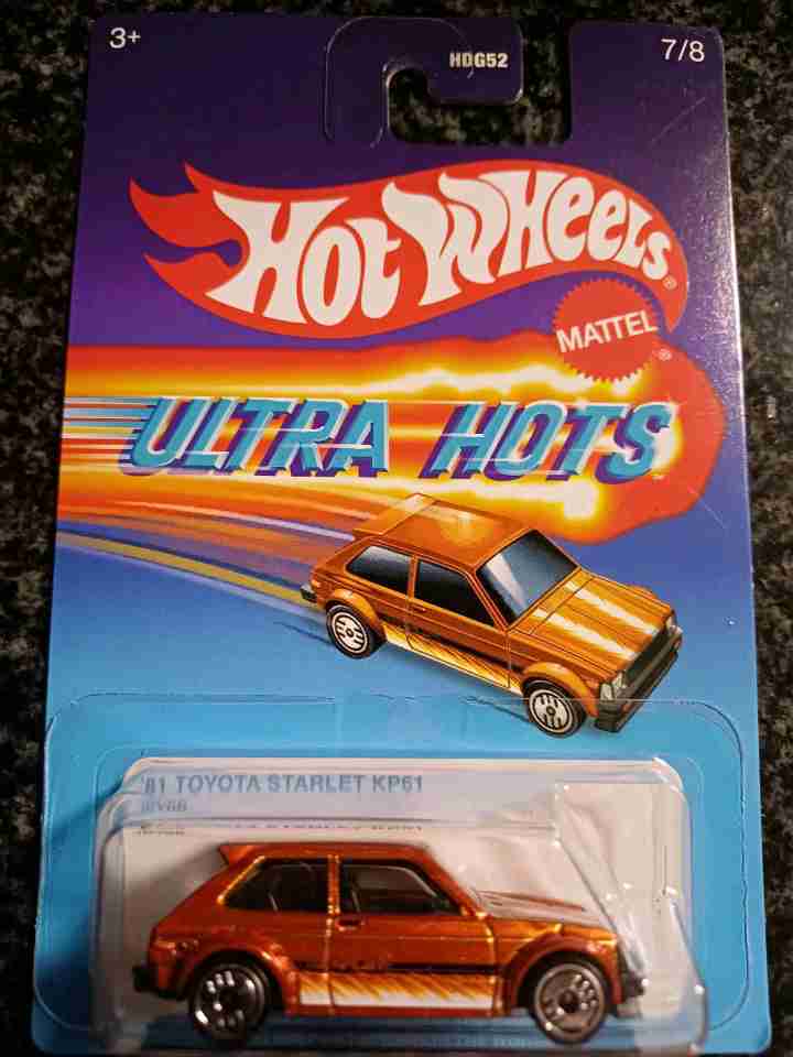 Hot Wheels Toyota Starlet