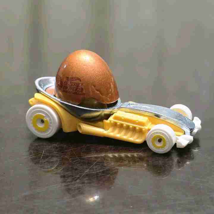 Hot Wheels Eggshelleracer
