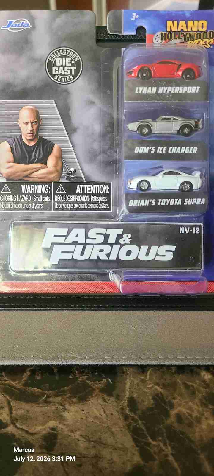 Jada Toys Lykan- Ice Charger- Toyota HyperSport- Supra