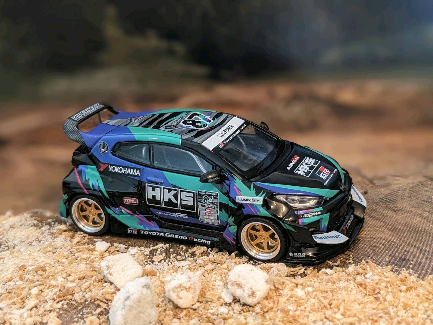 Pop Race Toyota Yaris GR Pandem HKS