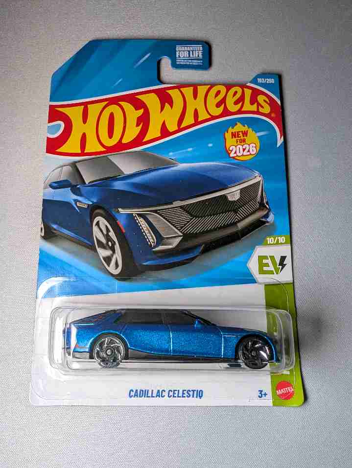 Hot Wheels Cadillac CelestIQ