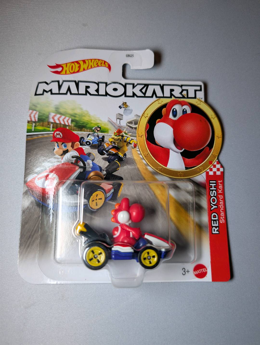 Hot Wheels Red Yoshi Standard Kart