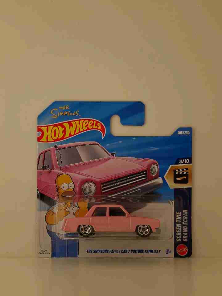 Hot Wheels The Simpsons Family Car