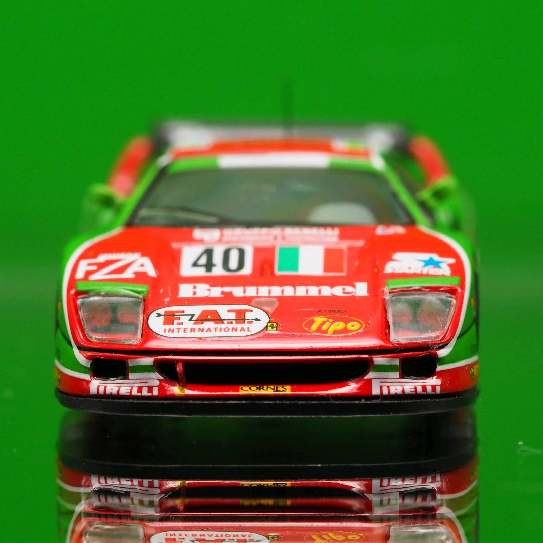 Tarmac Works Model Cars Ferrari F40 LM 24 Hour Le Mans 1995 - A. Olofsson