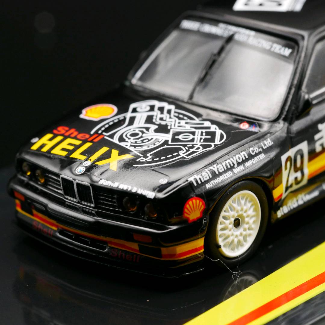 Tarmac Works Model Cars BMW M3 E30 Thailand Special Edition SE Asia Touring 1994 #29