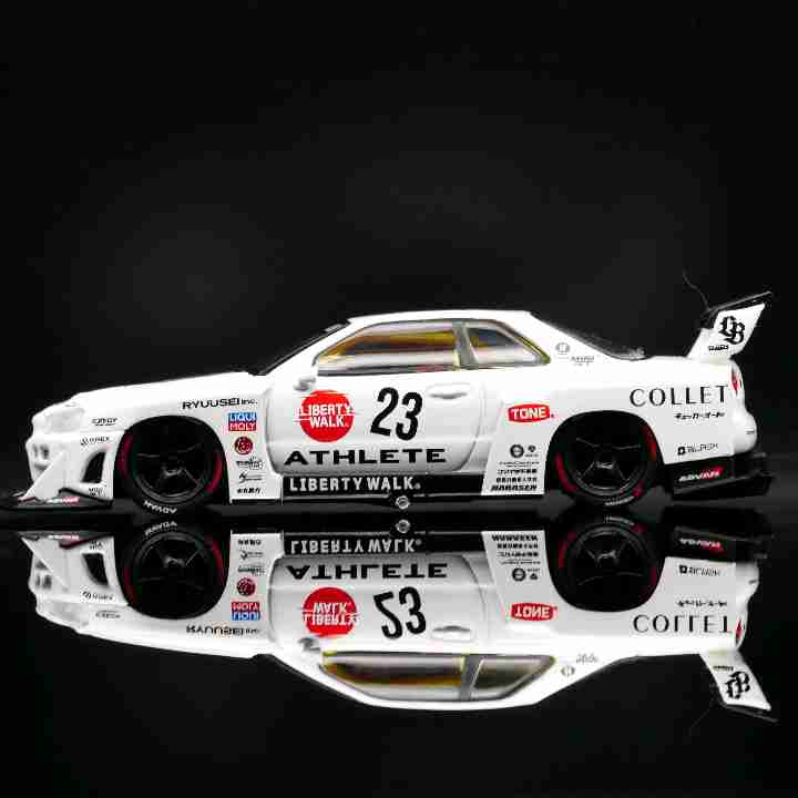 Mini-GT Nissan LB-ER34 Super Silhouette ATHLETE/COLLET