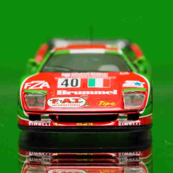 Tarmac Works Model Cars Ferrari F40 LM 24 Hour Le Mans 1995 - A. Olofsson