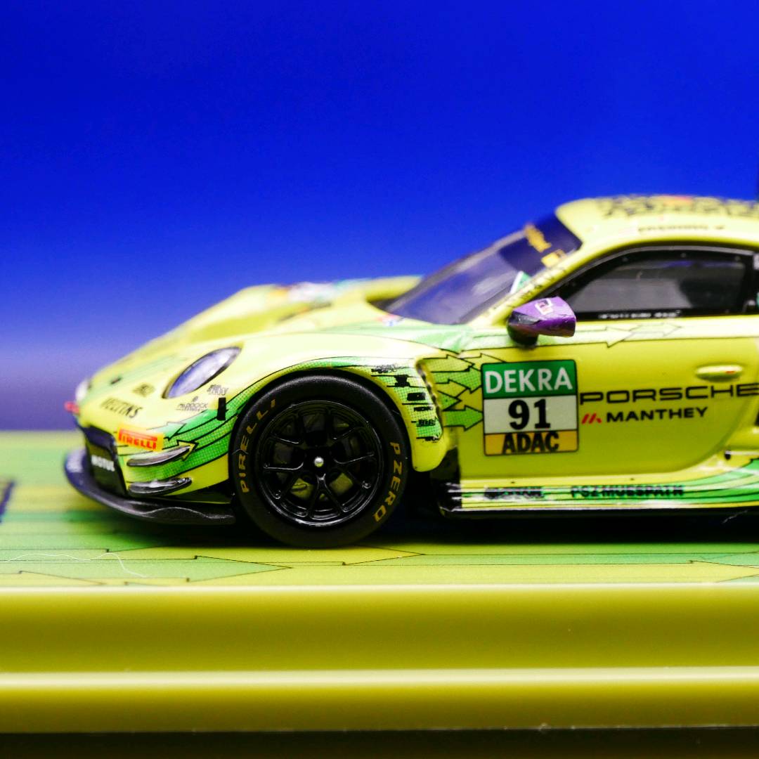 Tarmac Works Model Cars Porsche 911 GT3 R DTM Champion 2023 Thomas Preining