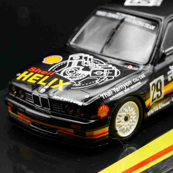Tarmac Works Model Cars BMW M3 E30 Thailand Special Edition SE Asia Touring 1994 #29