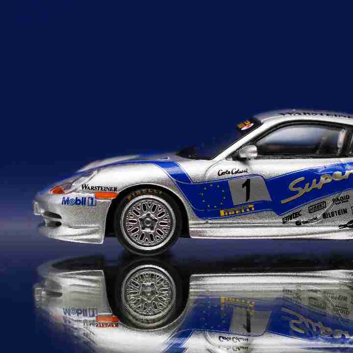 Tarmac Works Model Cars Porsche 911 GT3 Cup (type 996) Presentation - TWOC Members Only Model