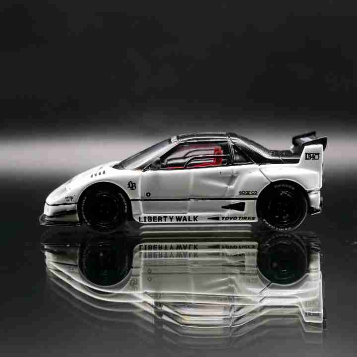 Mini-GT Mazda AZ-1 Liberty Walk LB40 White 2024 Tokyo Auto Salon